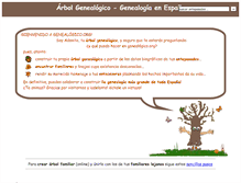 Tablet Screenshot of genealogico.org